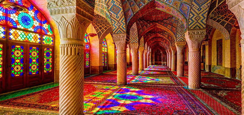 معماری اسلامی مسجد صورتی