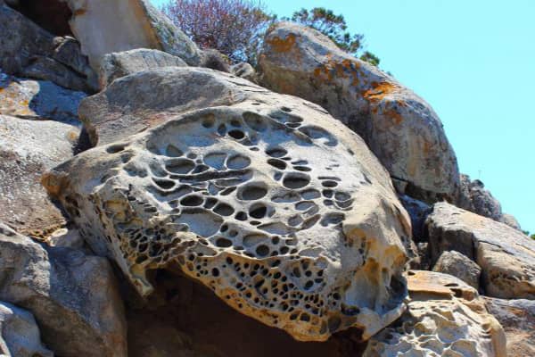تاثیر عوامل محیطی بر روی سنگ